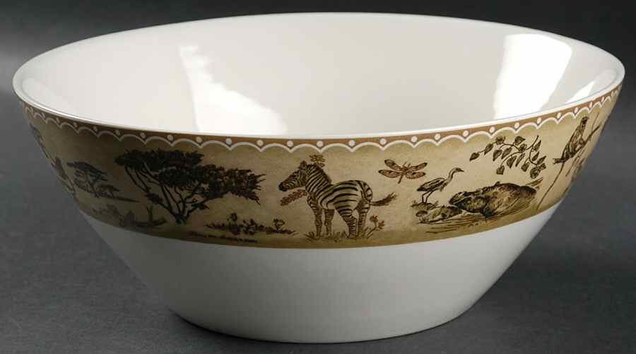 Tanzania 9" Round Serving Bowl by Lynn Chase-1
