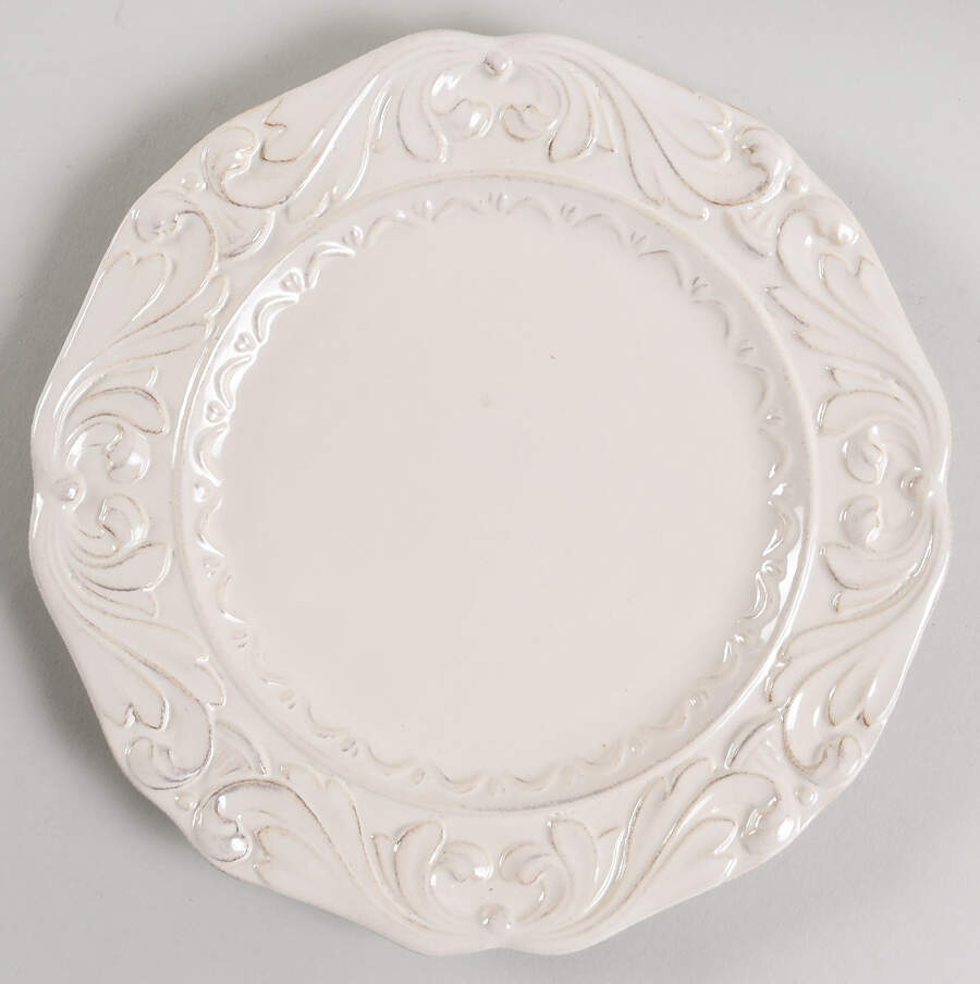 Venetian Ivory Salad/Dessert Plate by Certified International-1