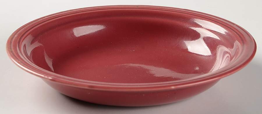 Rock Mount Rose Fruit/Dessert (Sauce) Bowl by Coors Pottery-1
