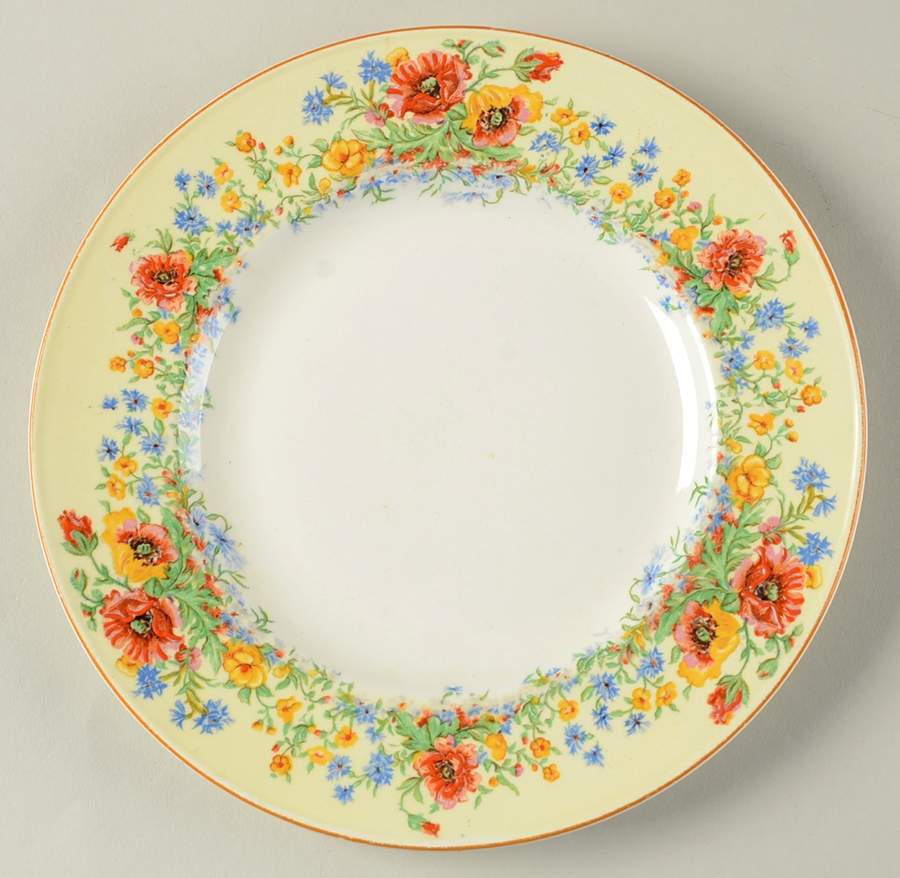 CRD214 Salad Plate by Crown Ducal-1