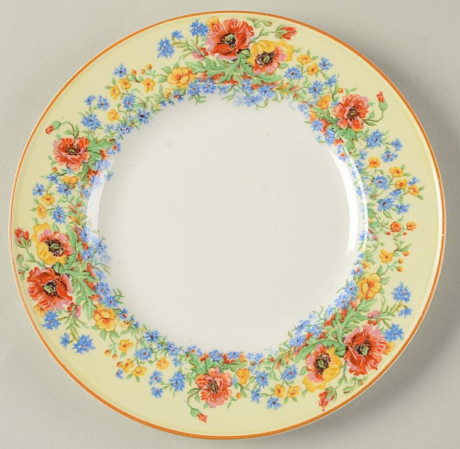 CRD214 Bread & Butter Plate by Crown Ducal-1