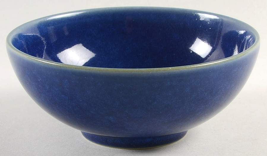 Azure Coupe Cereal Bowl by Crate & Barrel-1