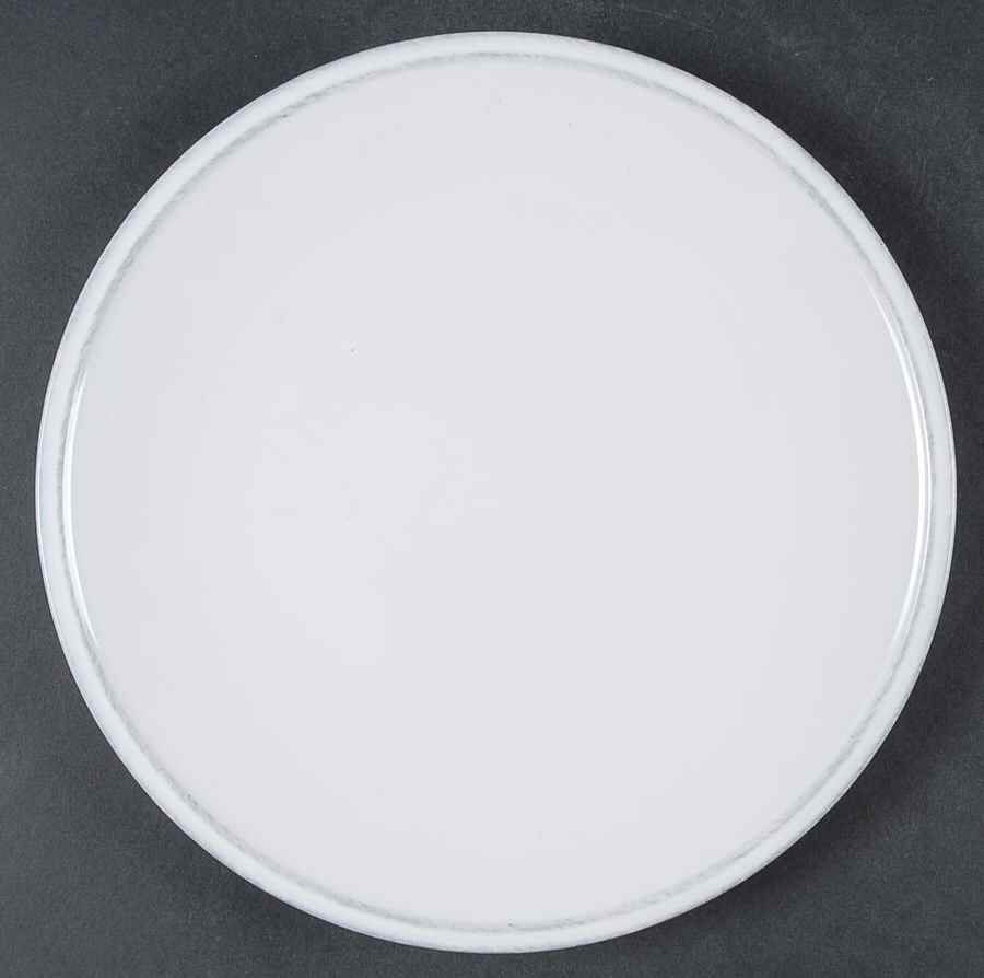 Cove White Salad Plate by Crate & Barrel-1