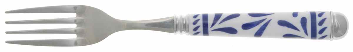 Talavera Dinner Fork (7 1/2" or Larger) by Casa Cristina-1