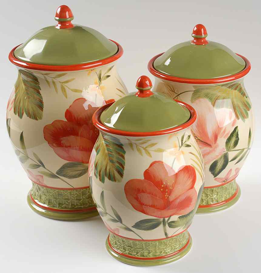 Tahiti (3 Piece) Canister Set (Box Set) by Certified International-1