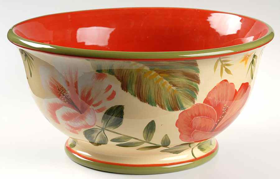 Tahiti 12" Large Salad Serving Bowl by Certified International-1