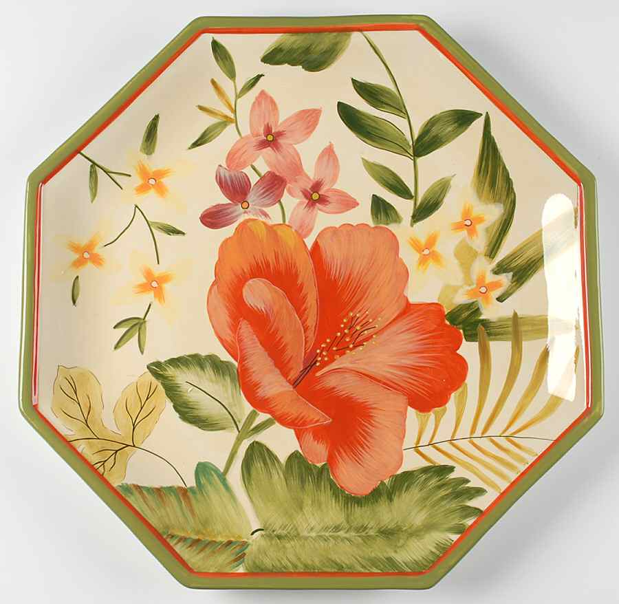 Tahiti 16" Octagonal Serving Platter by Certified International-1