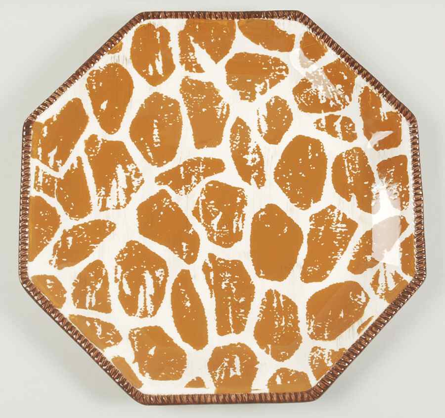 Safari 13" Octagonal Serving Platter by Certified International-1