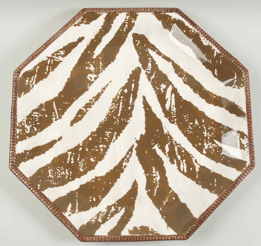 Safari 16" Octagonal Serving Platter by Certified International-1