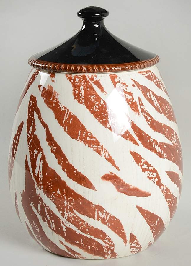 Safari Medium Canister & Lid by Certified International-1