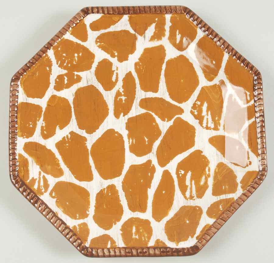 Safari Dessert/Pie Plate by Certified International-1