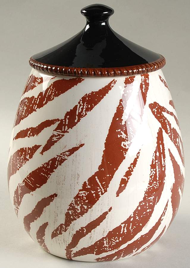 Safari Small Canister & Lid by Certified International-1