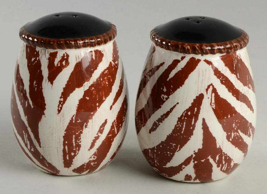 Safari Salt & Pepper Set by Certified International-1