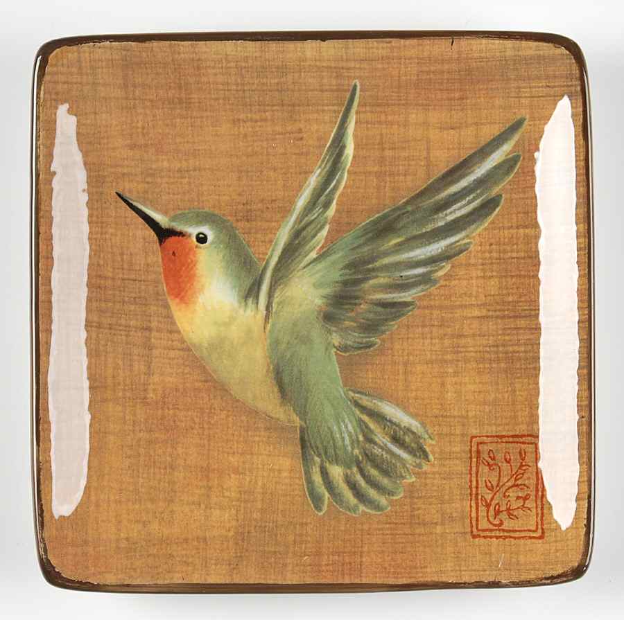 Golden Orchids Canape Plate by Certified International-1