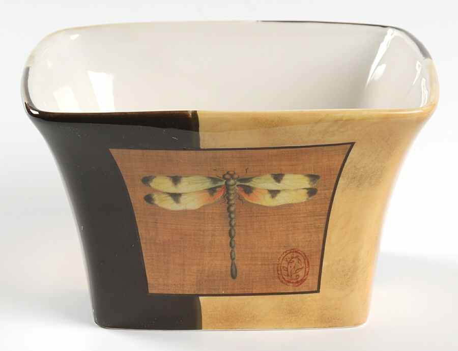 Golden Orchids Individual Ice Cream Dish by Certified International-1