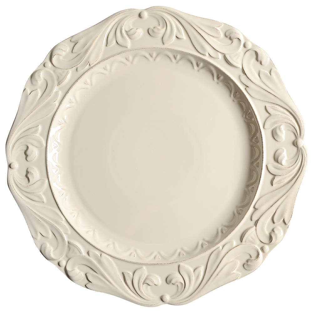 Firenze Ivory 16" Chop Plate (Round Platter) by Certified International-1