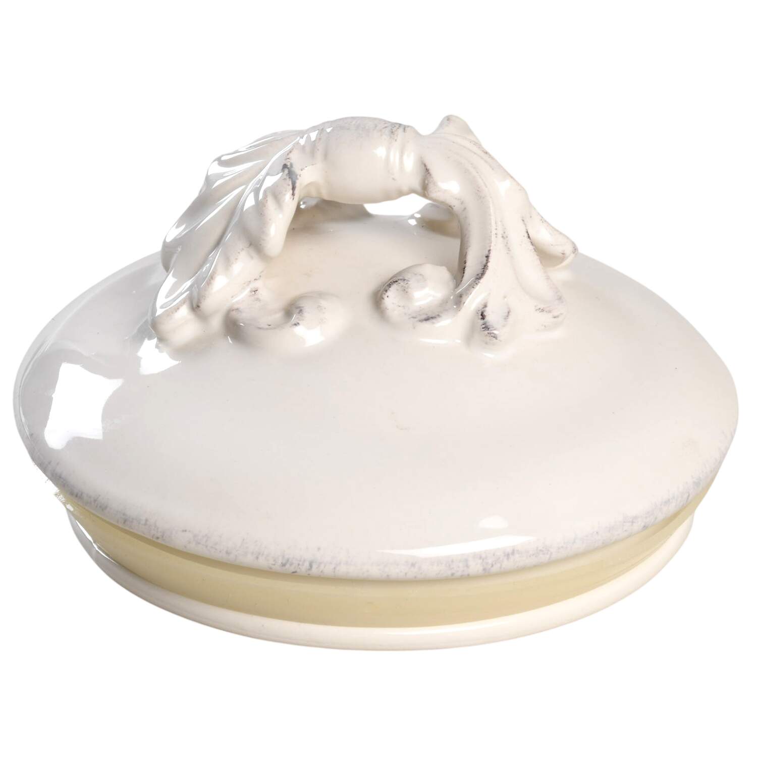 Firenze Ivory Lid for Large Canister by Certified International-1