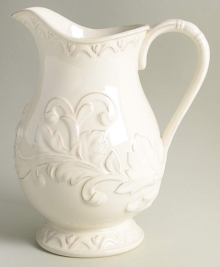 Firenze Ivory 96 Oz Pitcher by Certified International-1