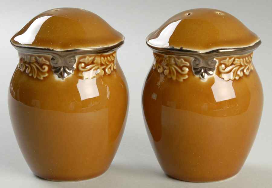 Regency Gold Salt & Pepper Set by Certified International-1