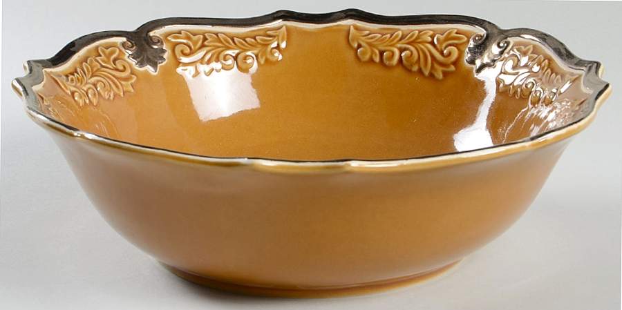 Regency Gold 10" Round Vegetable Bowl by Certified International-1