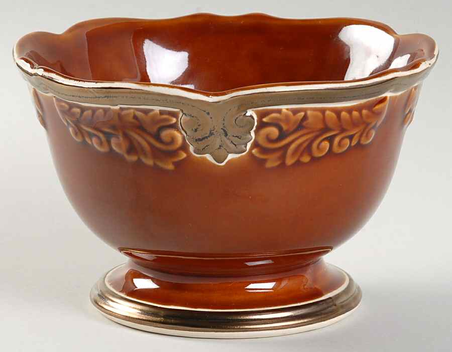 Regency Brown Individual Ice Cream Dish by Certified International-1
