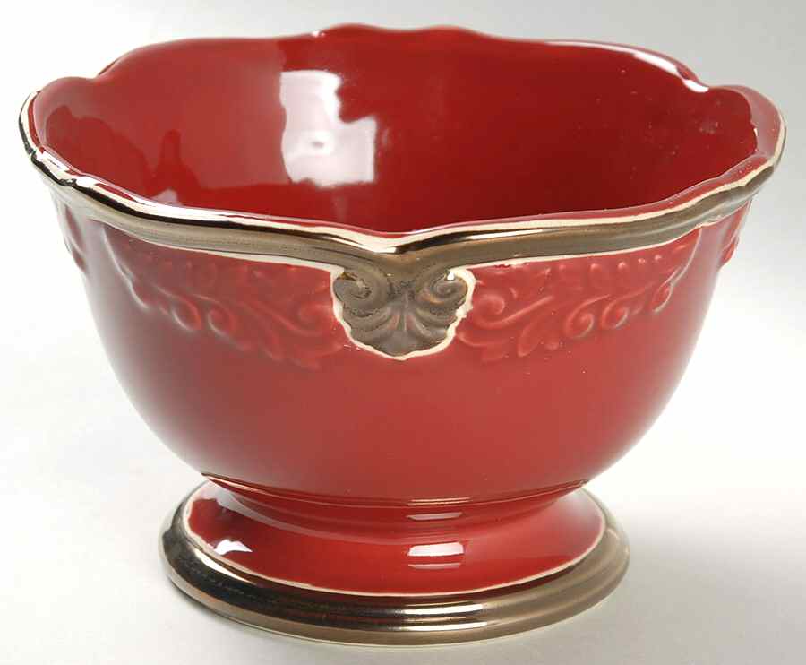 Regency Red Individual Ice Cream Dish by Certified International-1