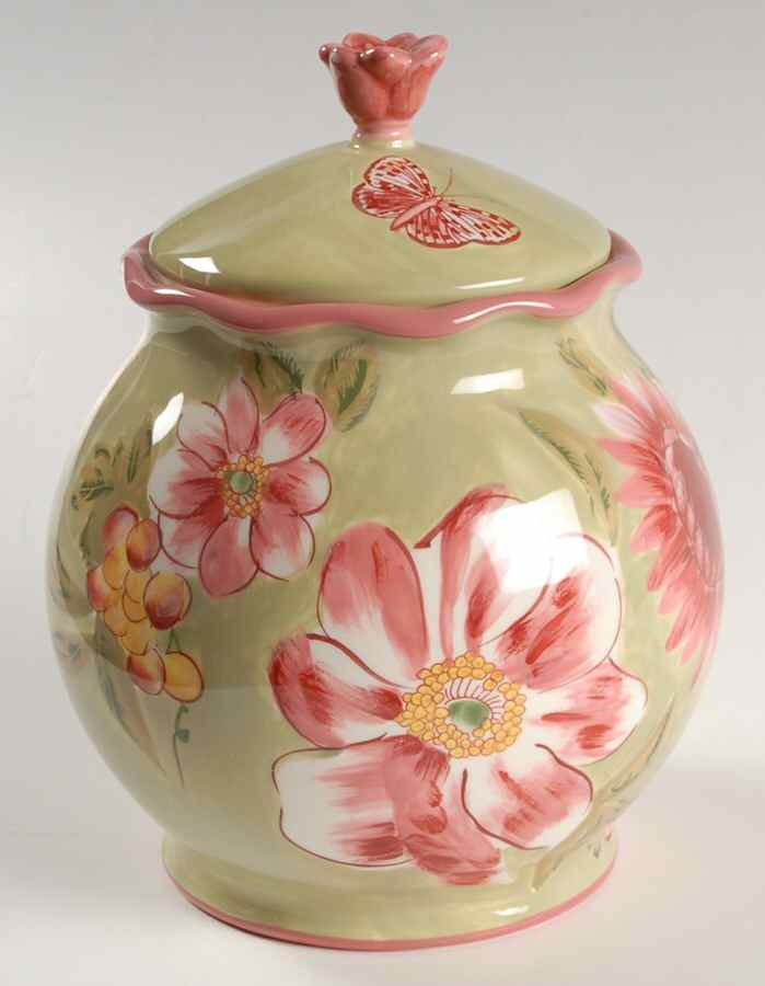 Primavera Small Canister & Lid by Certified International-1