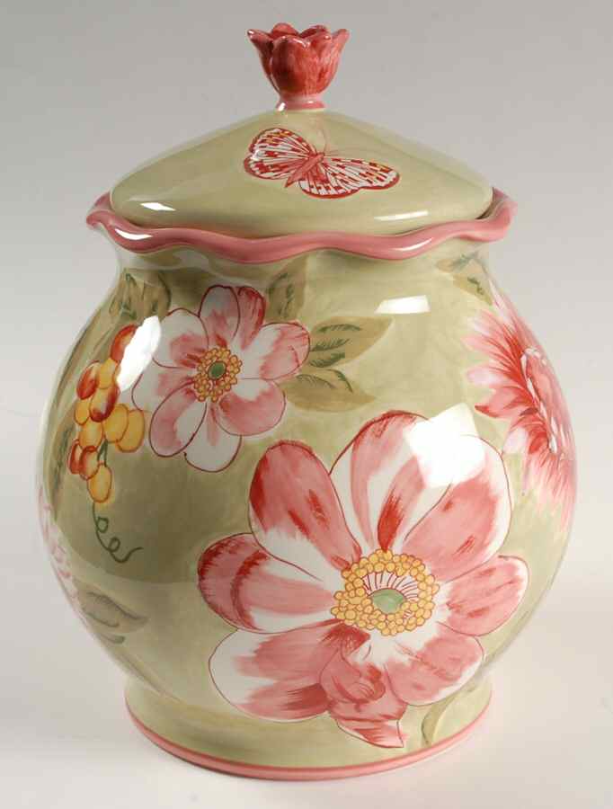 Primavera Large Canister & Lid by Certified International-1
