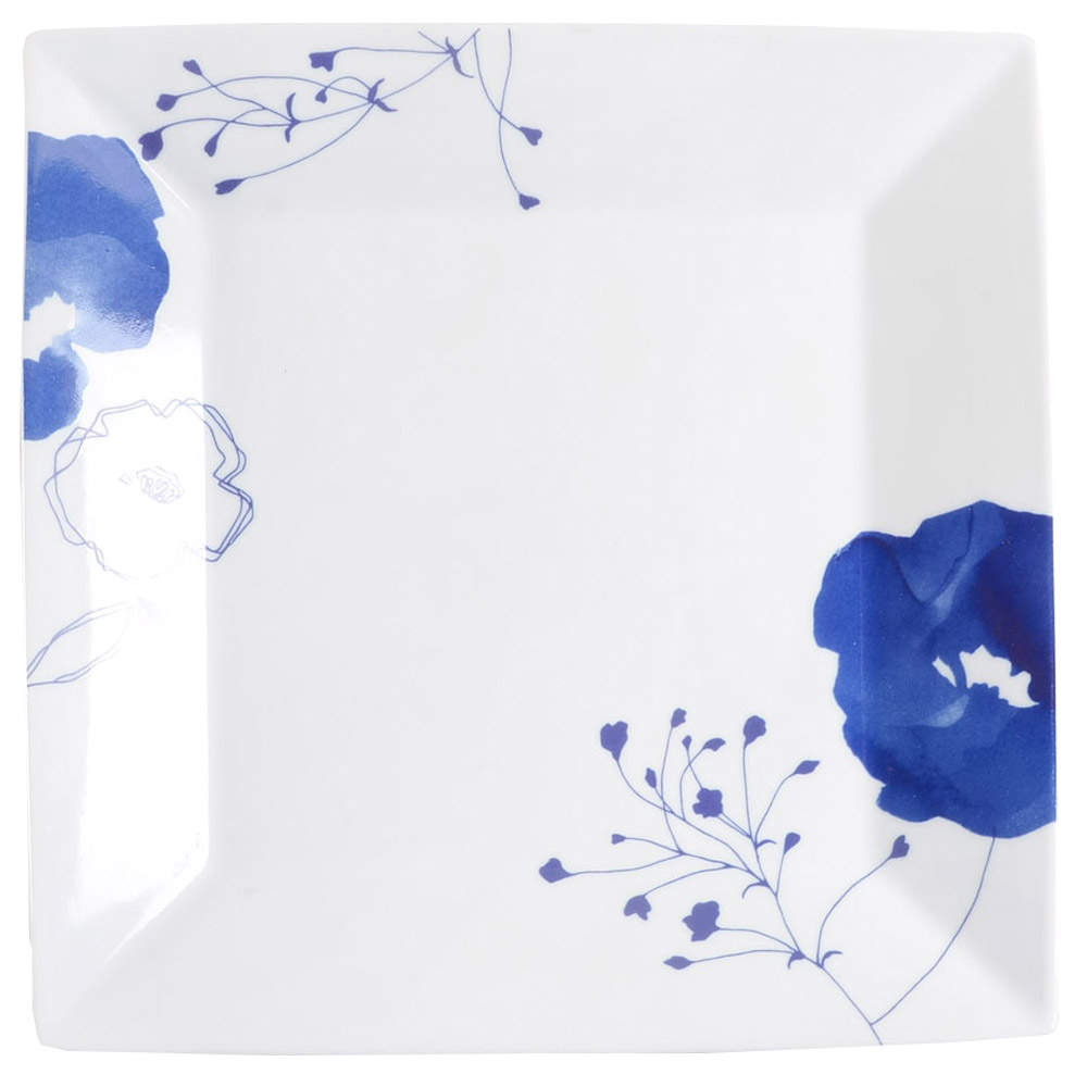 Indigo Bloom Dinner Plate by The Cellar (China)-1