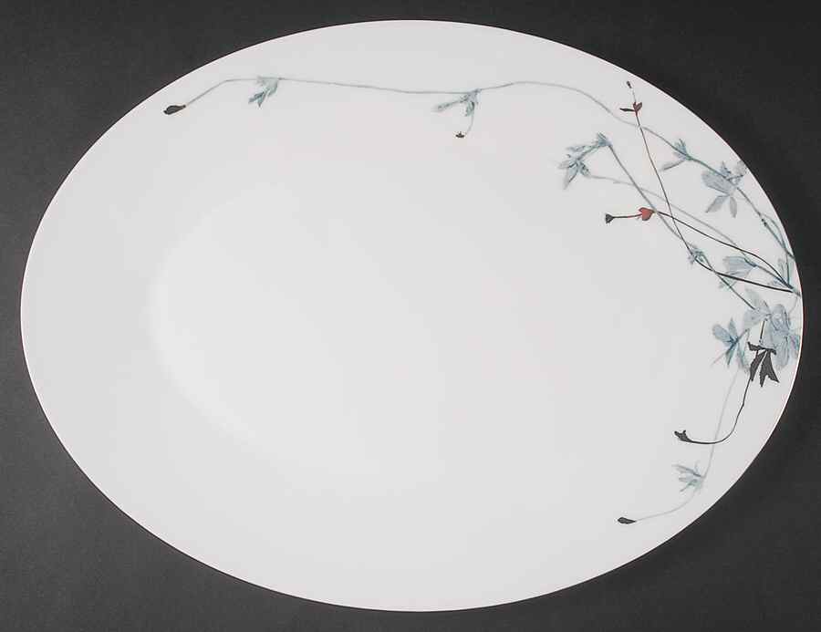 Waverly 15" Oval Serving Platter by Calvin Klein-1