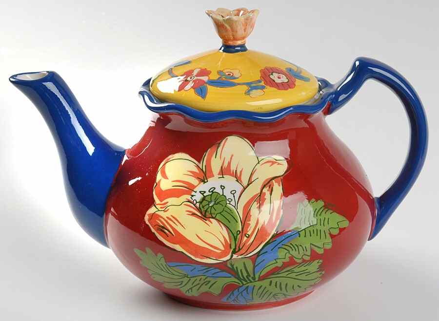Duchess Teapot & Lid by Certified International-1