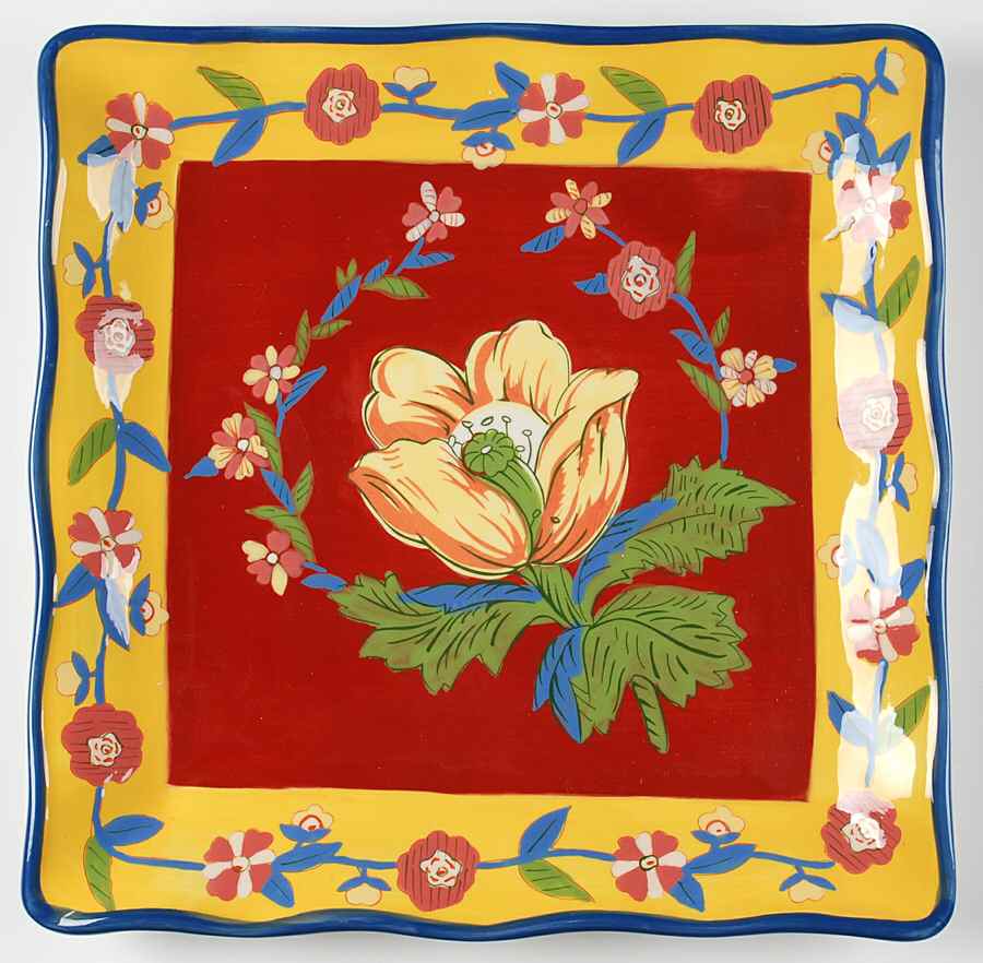 Duchess 13" Square Serving Platter by Certified International-1