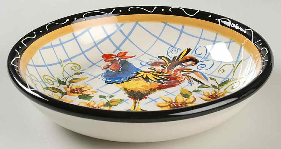 Chanticleer Rooster Soup/Cereal Bowl by Certified International-1