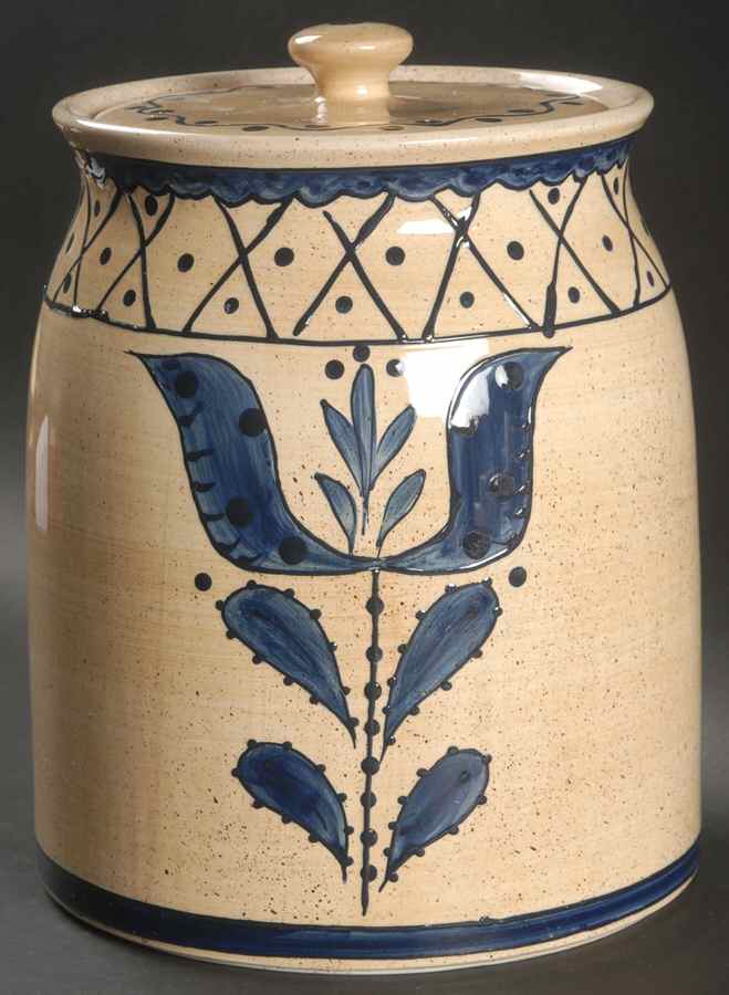 Carolina Trade Biscuit Barrel & Lid by Certified International-1