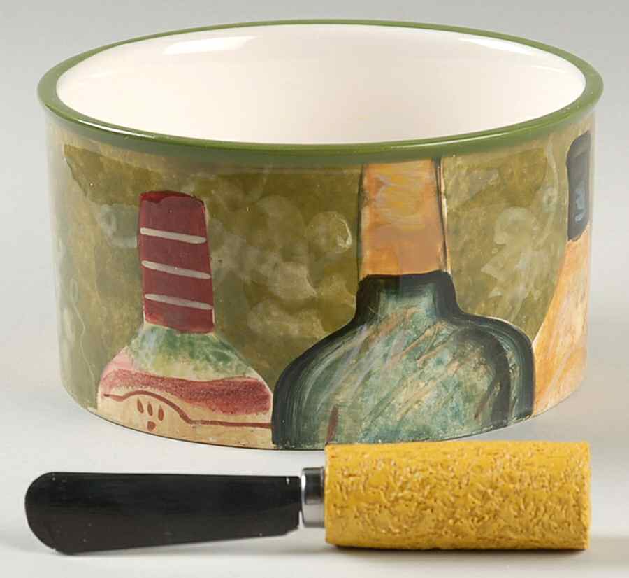 Napa Valley Dip Bowl & Spreader Set by Certified International-1