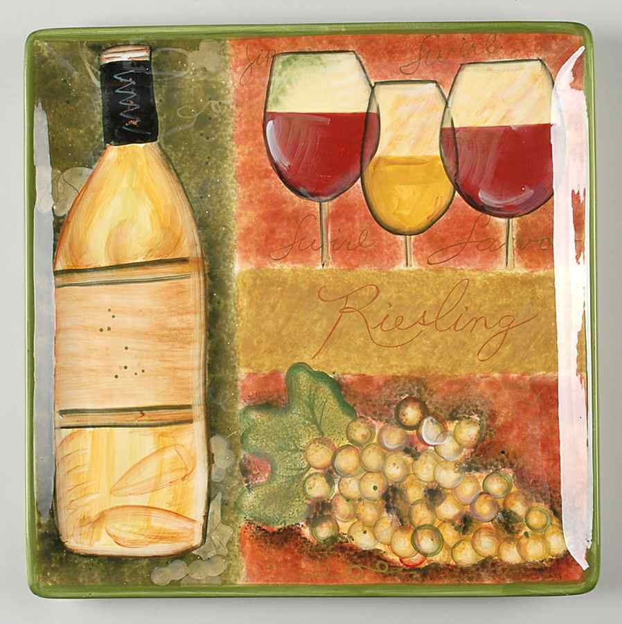 Napa Valley 13" Square Serving Platter by Certified International-1