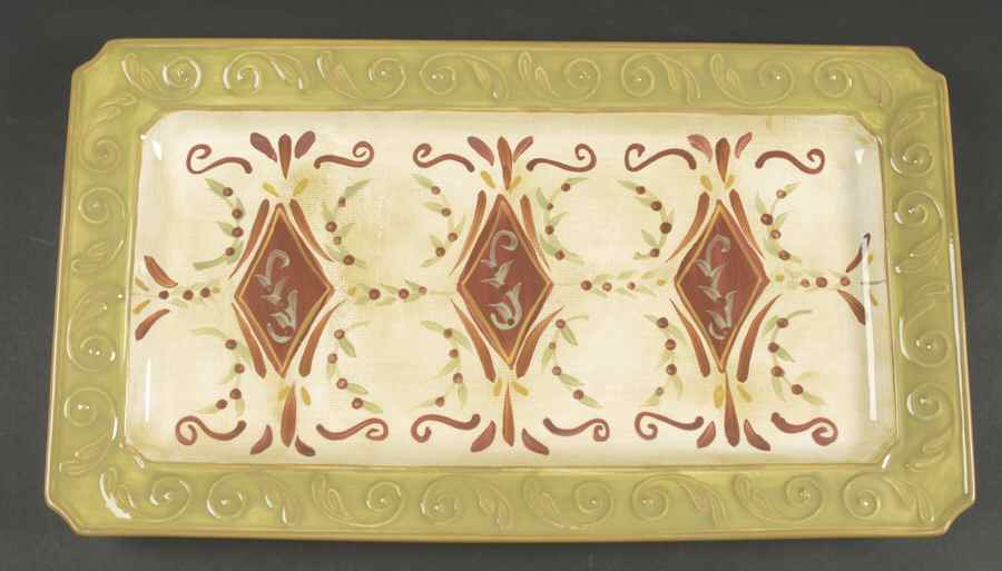 Amalfi 18" Rectangular Serving Platter by Certified International-1