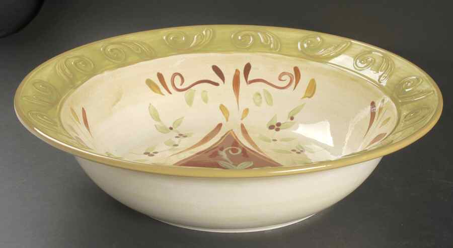 Amalfi 13" Pasta Serving Bowl by Certified International-1