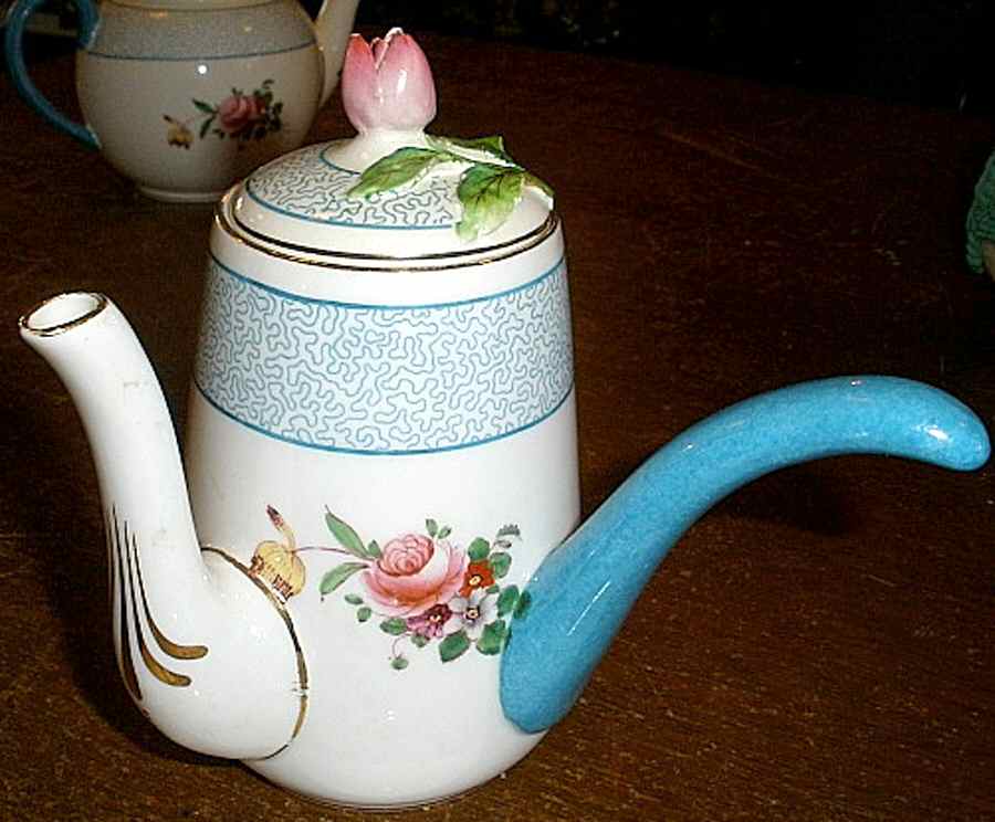 CRS166 Mini Coffee Pot & Lid by Crown Staffordshire-1