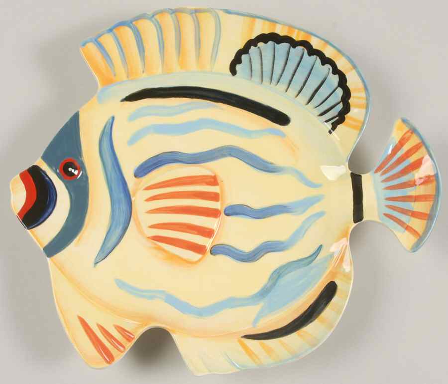Blue Lagoon Dessert/Pie Plate by Certified International-1