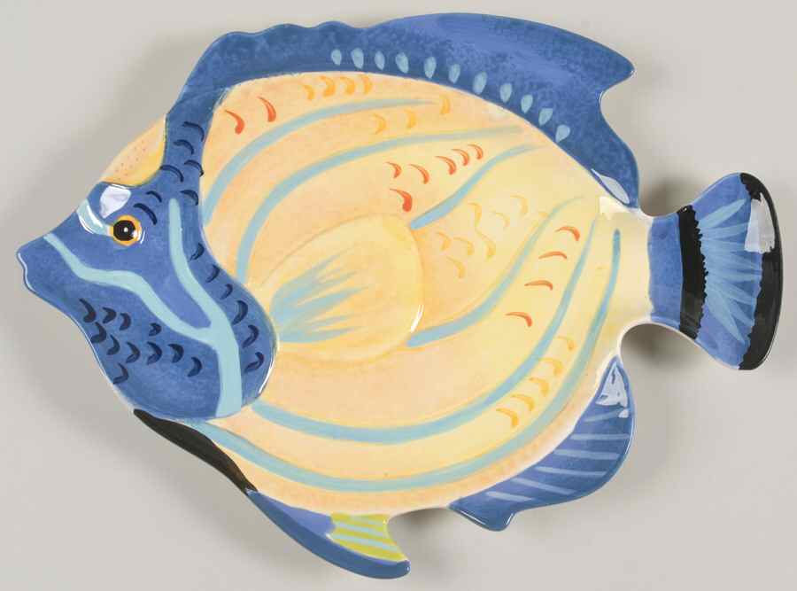Blue Lagoon Dinner Plate by Certified International-1