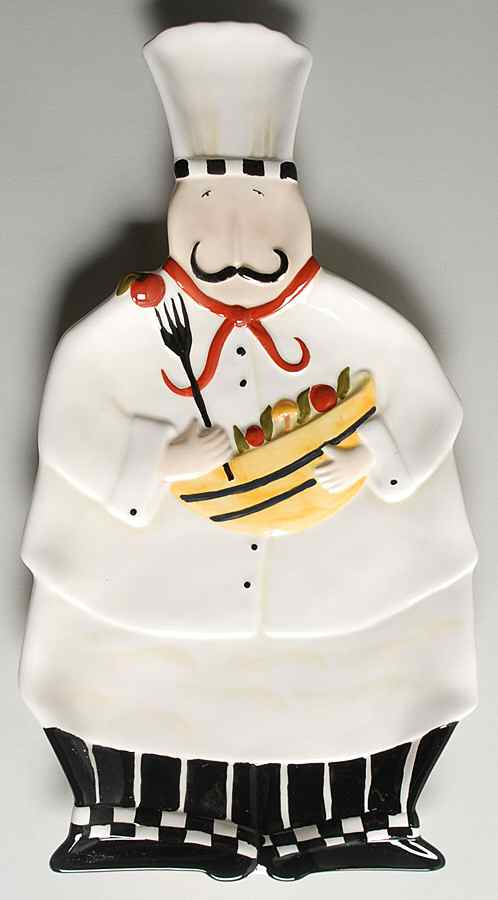 To the Chef 17" Figural Platter by Certified International-1