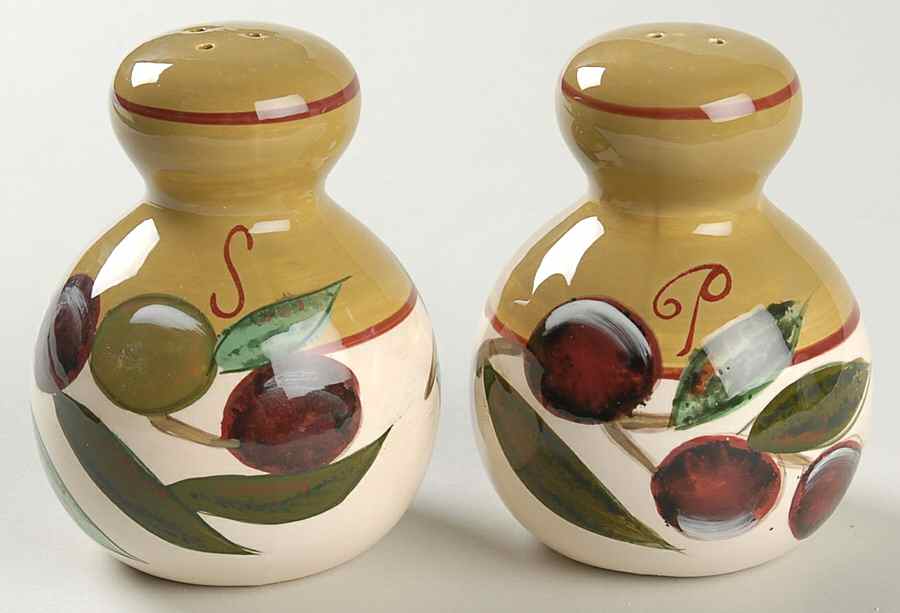 Oliva Salt & Pepper Set by Certified International-1