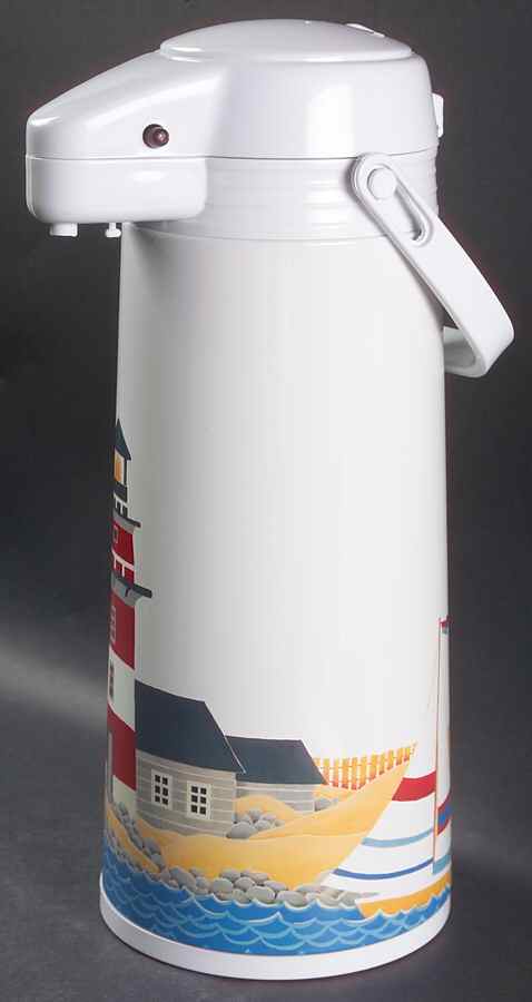 Lighthouse Thermal Pump w/Hinged Lid & Pump Mechanism by Corning Corelle-1