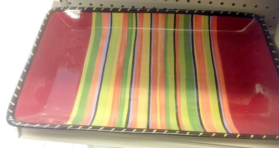 Hot Tamale 12" Rectangular Serving Platter by Certified International-1