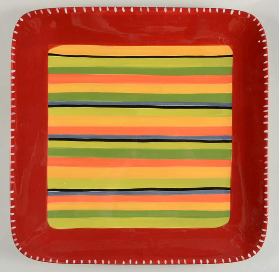 Hot Tamale 16" Square Serving Platter by Certified International-1
