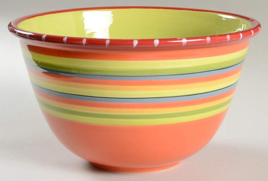 Hot Tamale 11" Large Salad Serving Bowl by Certified International-1