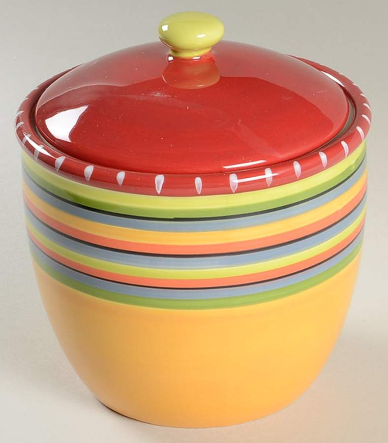 Hot Tamale Medium Canister & Lid by Certified International-1
