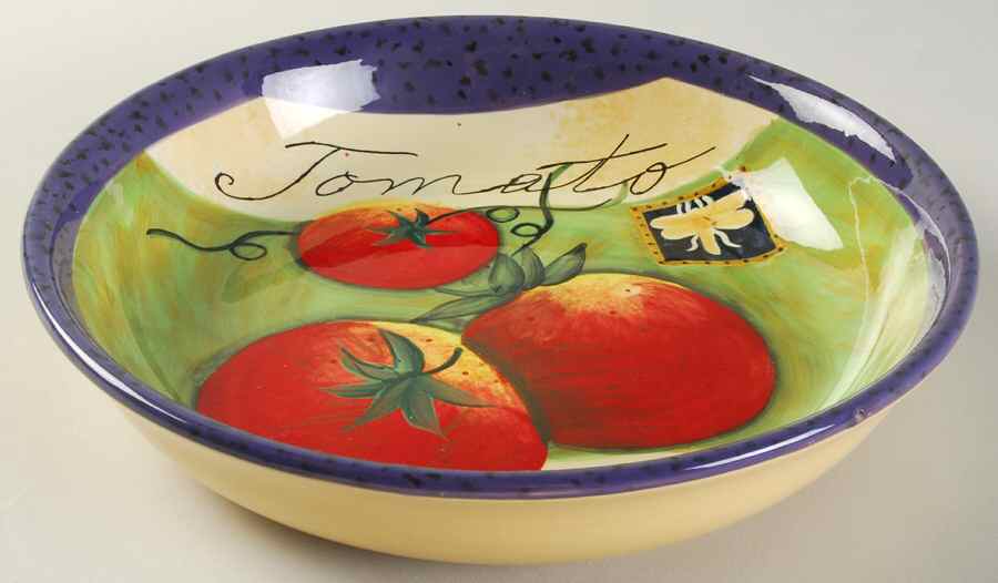 Gourmet Veggies 9" Soup/Pasta Bowl by Certified International-1