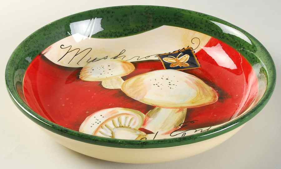 Gourmet Veggies 9" Soup/Pasta Bowl by Certified International-1